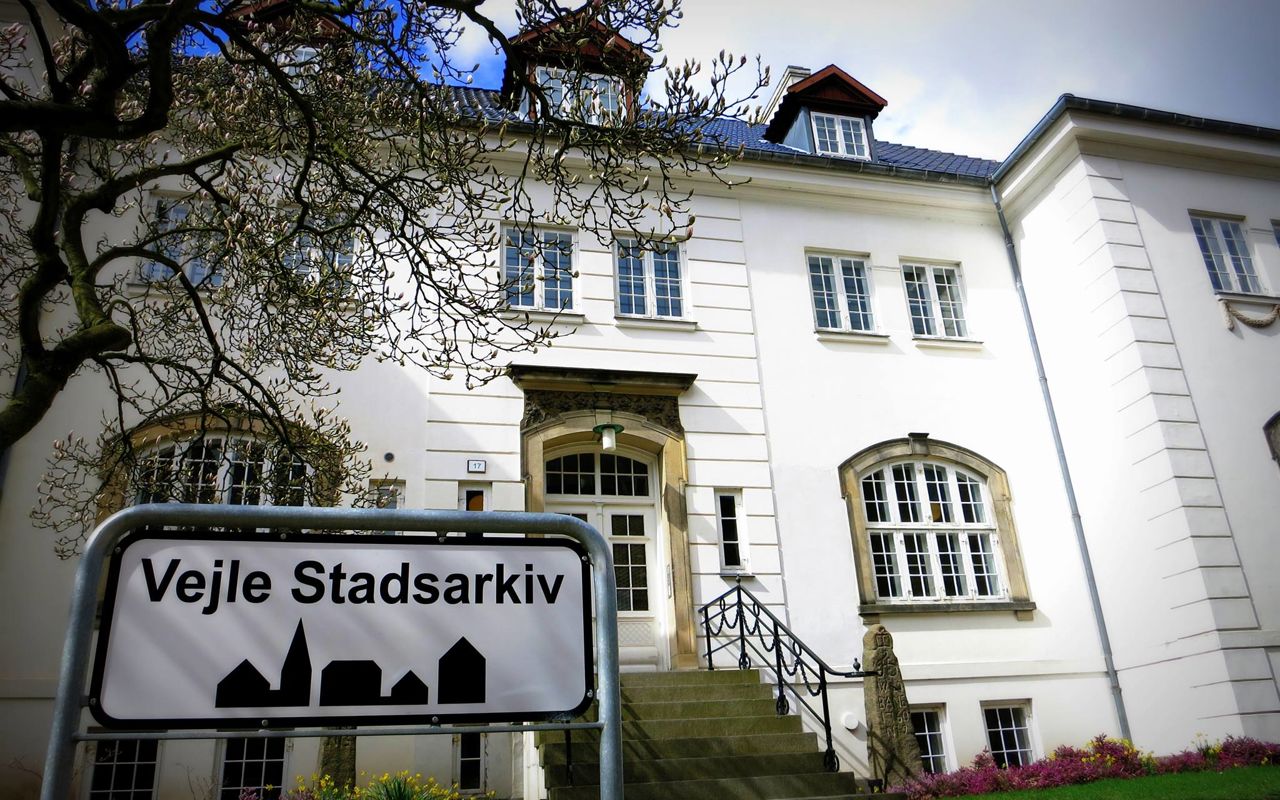 Vejle Stadsarkiv set udefra