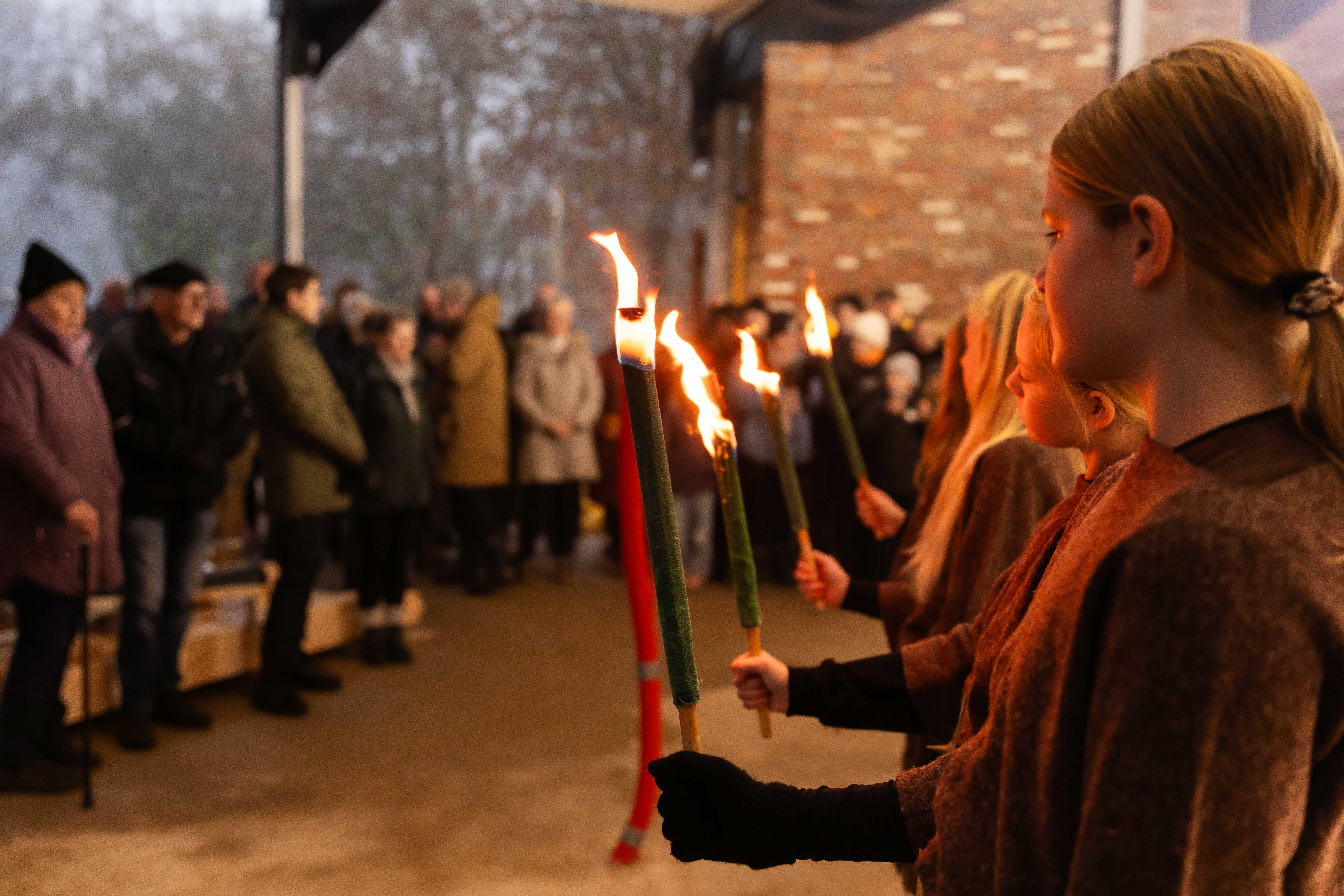 Fra rejsegilde i Egtvedpigens Verden